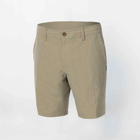 O'NEILL - Reserve Heather 21" Hybrid Short - Heather Khaki