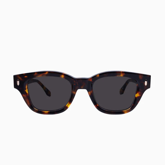 VALLEY EYEWARE - RITUAL - Sienna Tort w Gold Metal/Black Lens