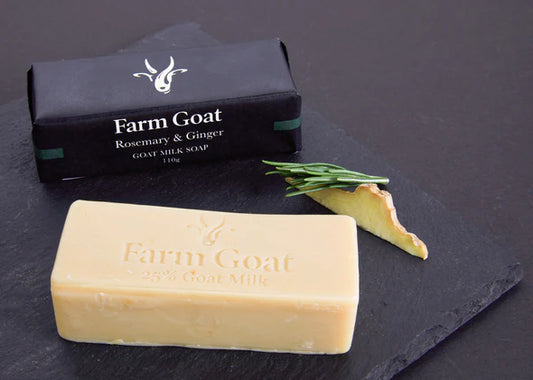 Farm Goat Soap 110g - Rosemary & Ginger