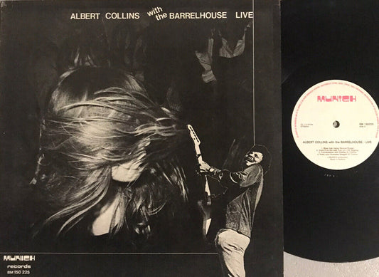 Albert Collins With The Barrelhouse Live Lp Dutch Very Scarce