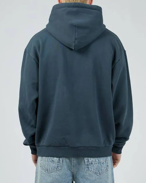 SILENT THEORY - Box Hoodie - NAVY