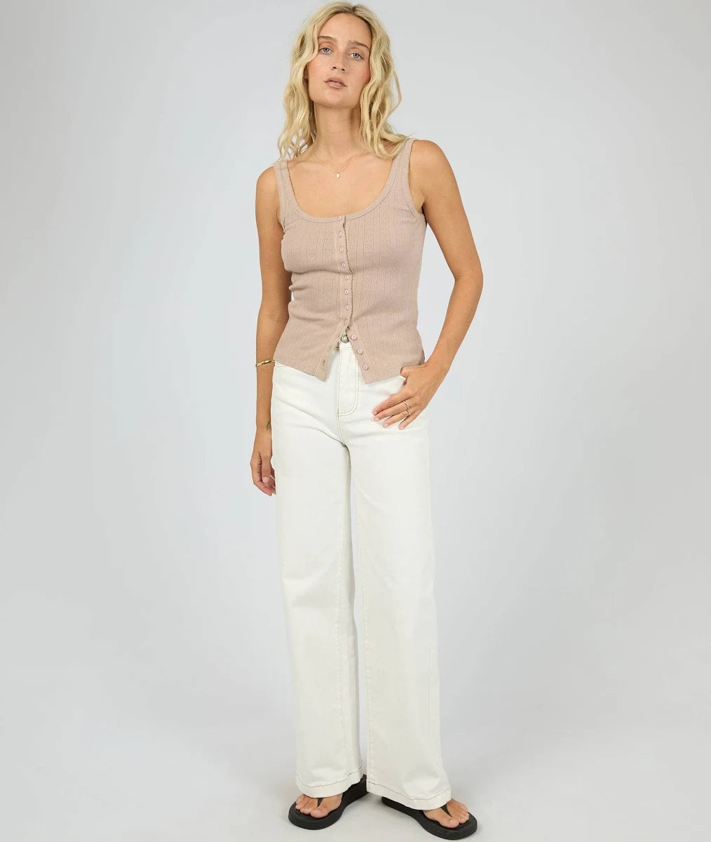 ALL ABOUT EVE - Tia Tank - TAUPE