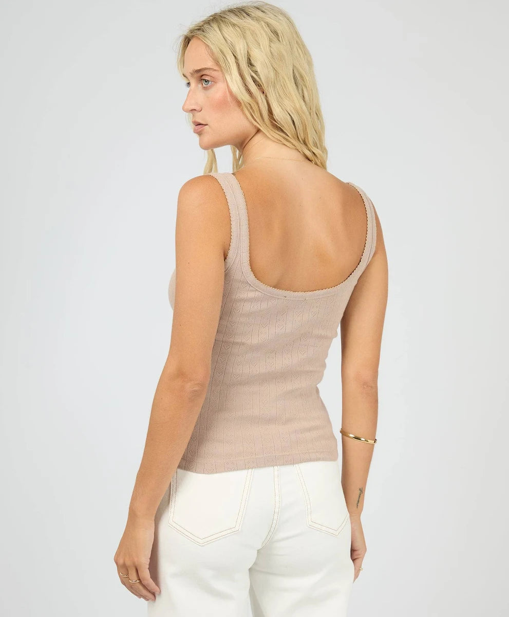 ALL ABOUT EVE - Tia Tank - TAUPE