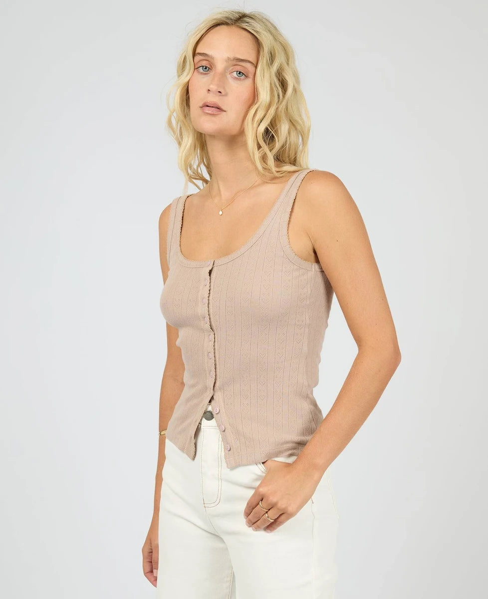 ALL ABOUT EVE - Tia Tank - TAUPE