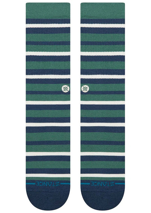STANCE - BRETT CREW SOCKS - TEAL
