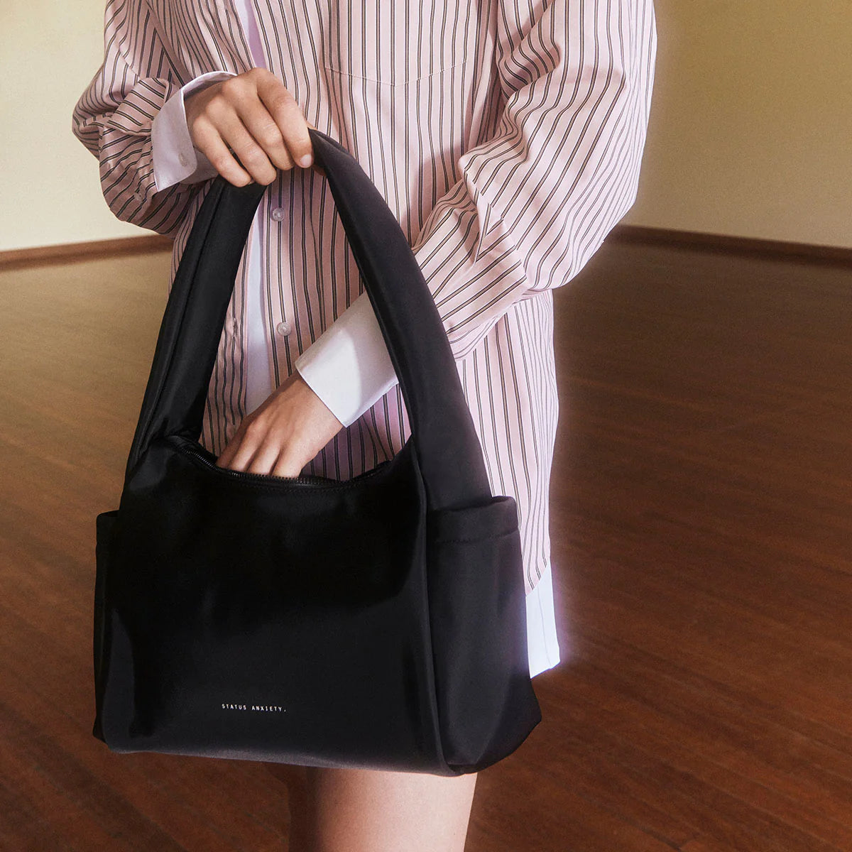 STATUS ANXIETY - Paloma Recycled Bag - Black