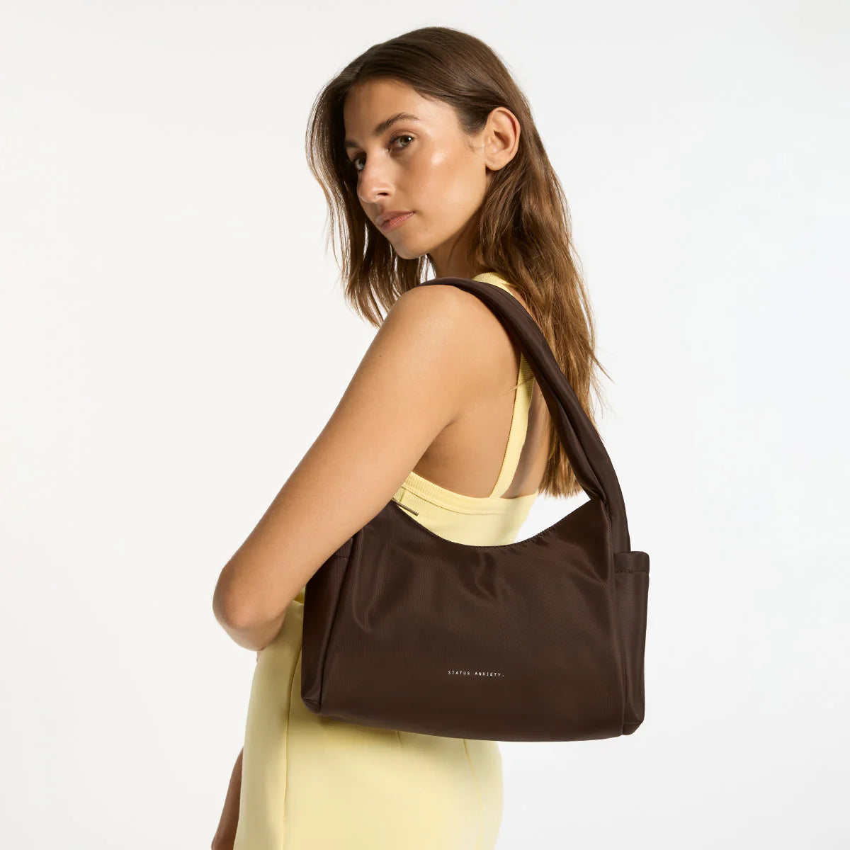 STATUS ANXIETY - Paloma Recycled Bag - TRUFFLE