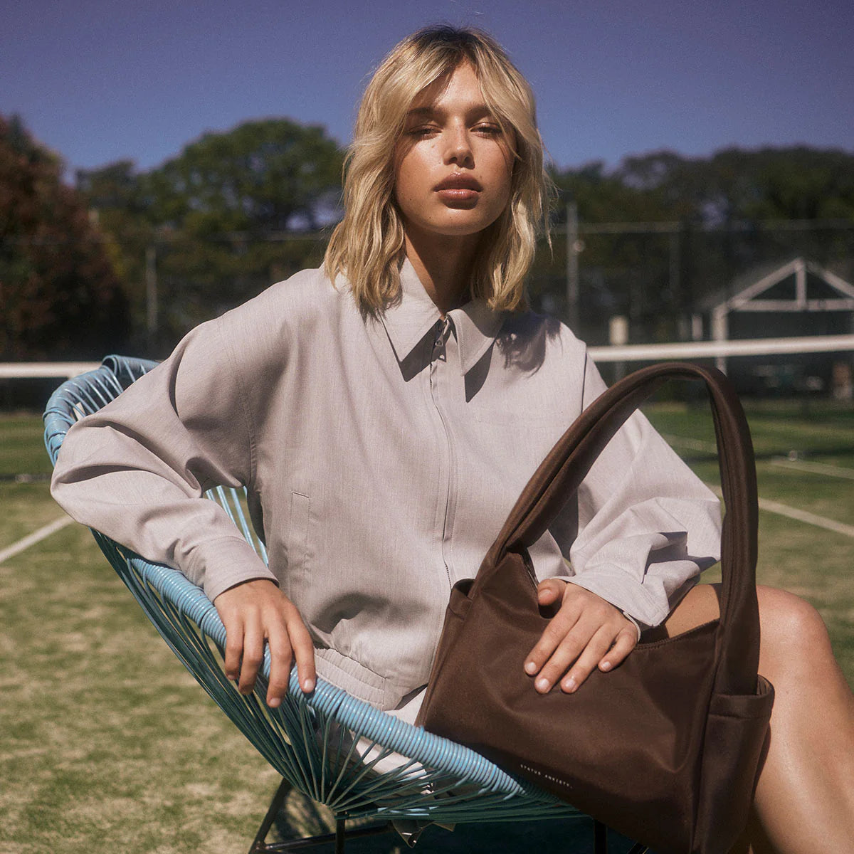 STATUS ANXIETY - Paloma Recycled Bag - TRUFFLE