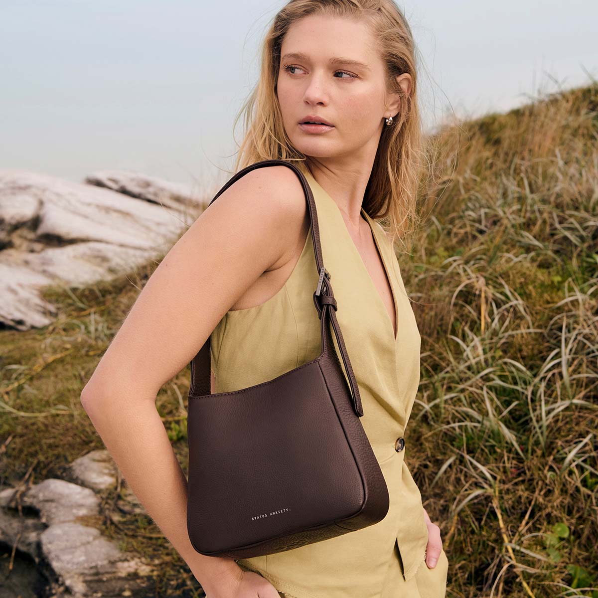 STATUS ANXIETY - Slipping Away Bag - Cocoa