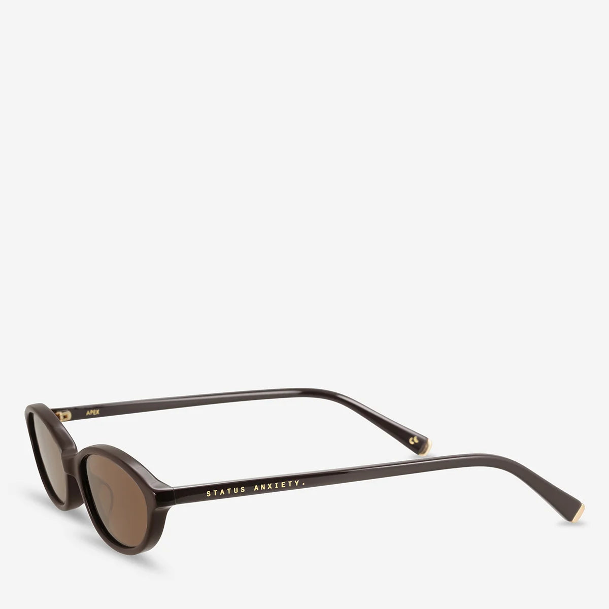 STATUS ANXIETY - Apex Sunglasses - Espresso/Gold