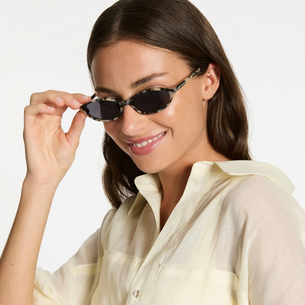 STATUS ANXIETY - Apex Sunglasses - White Tort