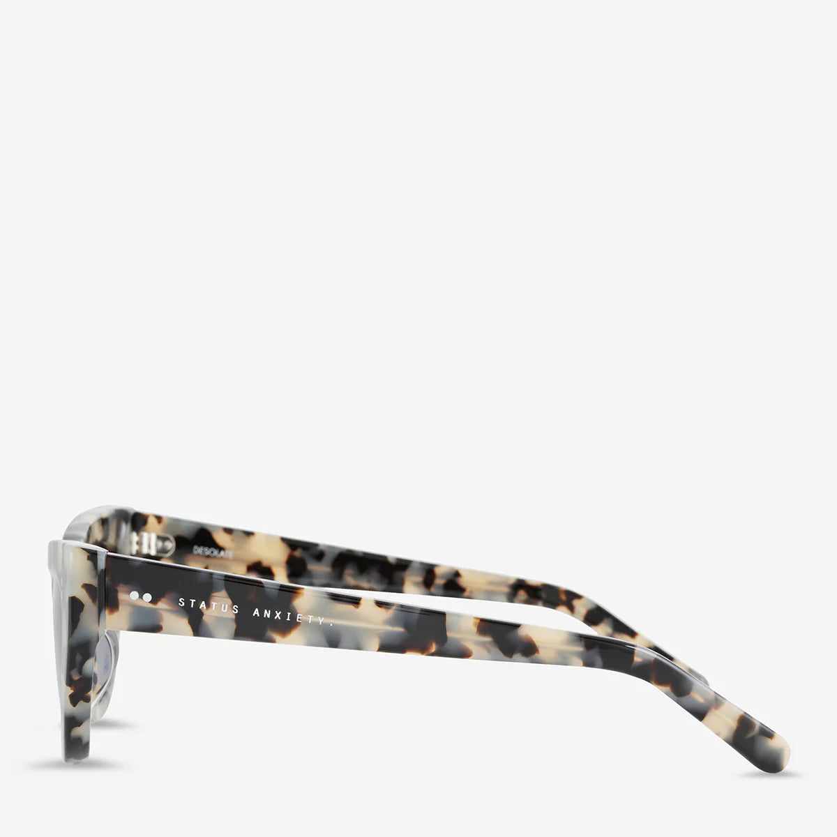 STATUS ANXIETY - Sunglasses Desolate - White Tort