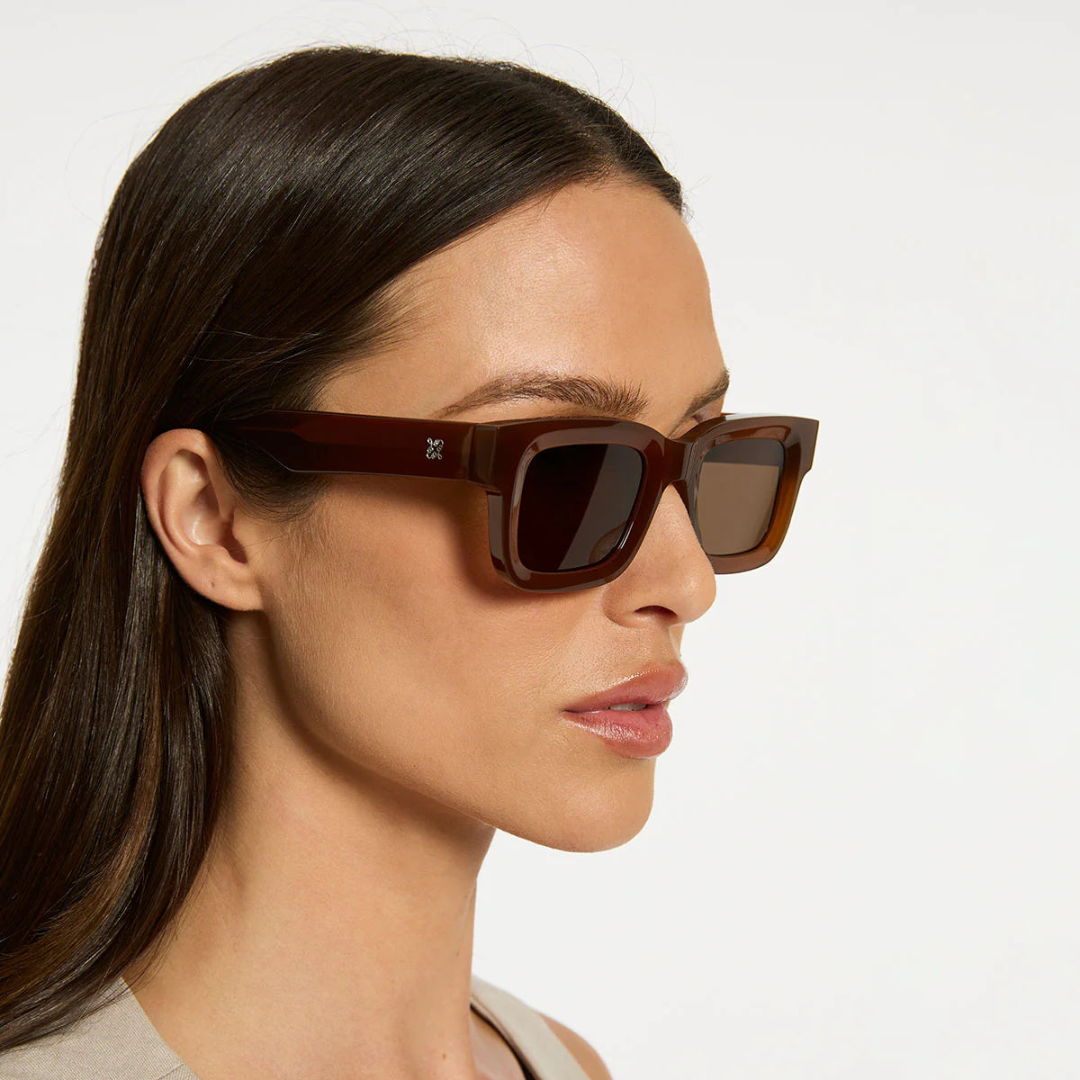 STATUS ANXIETY - Disorient Sunglasses - Brown