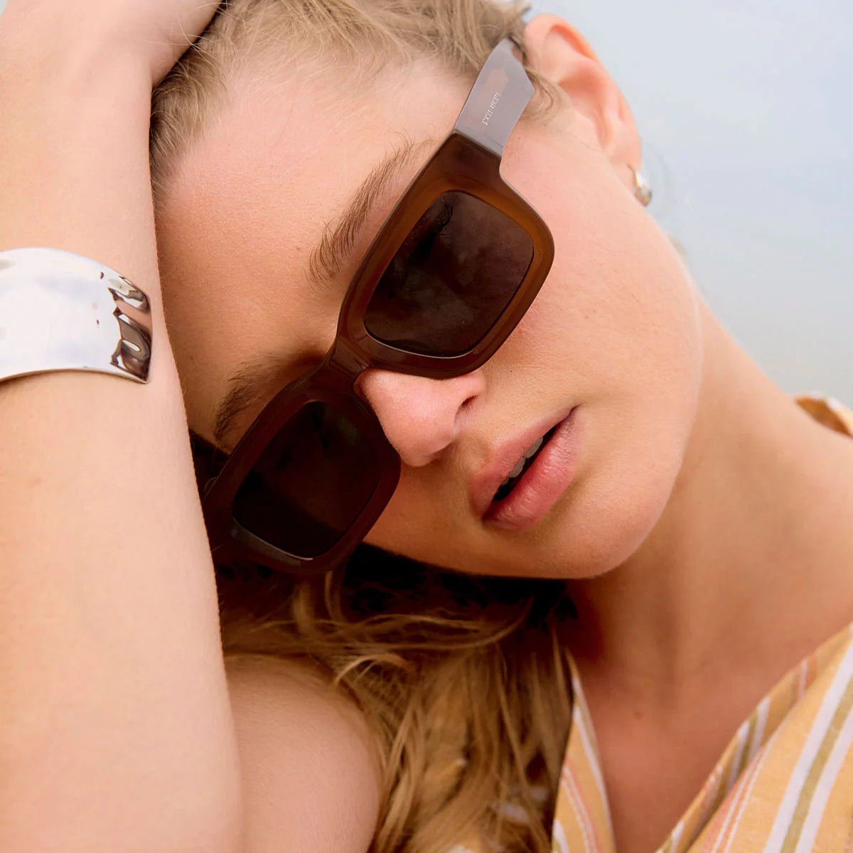 STATUS ANXIETY - Disorient Sunglasses - Brown