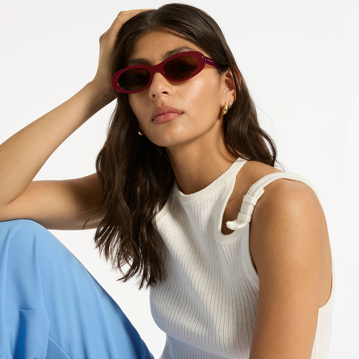 STATUS ANXIETY - Dopamine Sunglasses - CHERRY