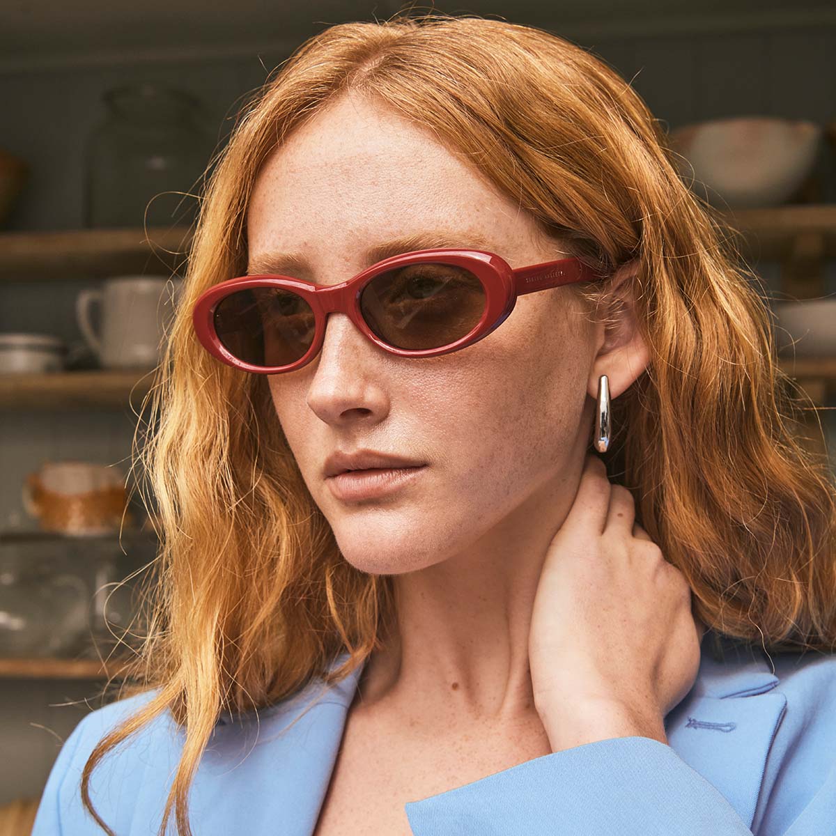 STATUS ANXIETY - Dopamine Sunglasses - CHERRY
