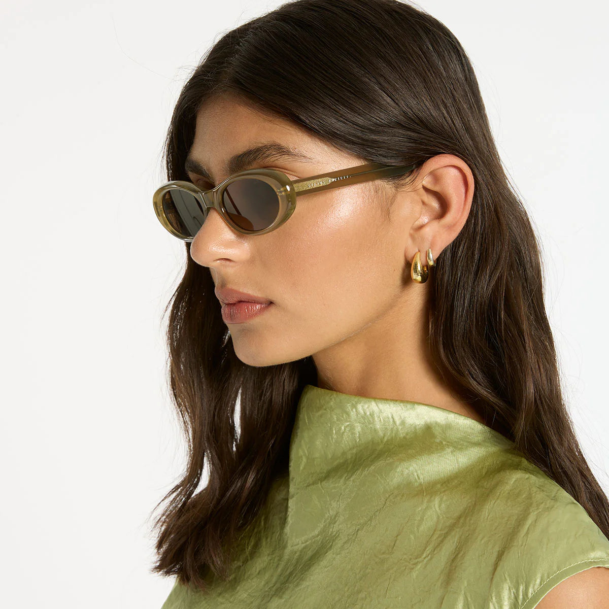 STATUS ANXIETY - Dopamine Sunglasses - PEAR