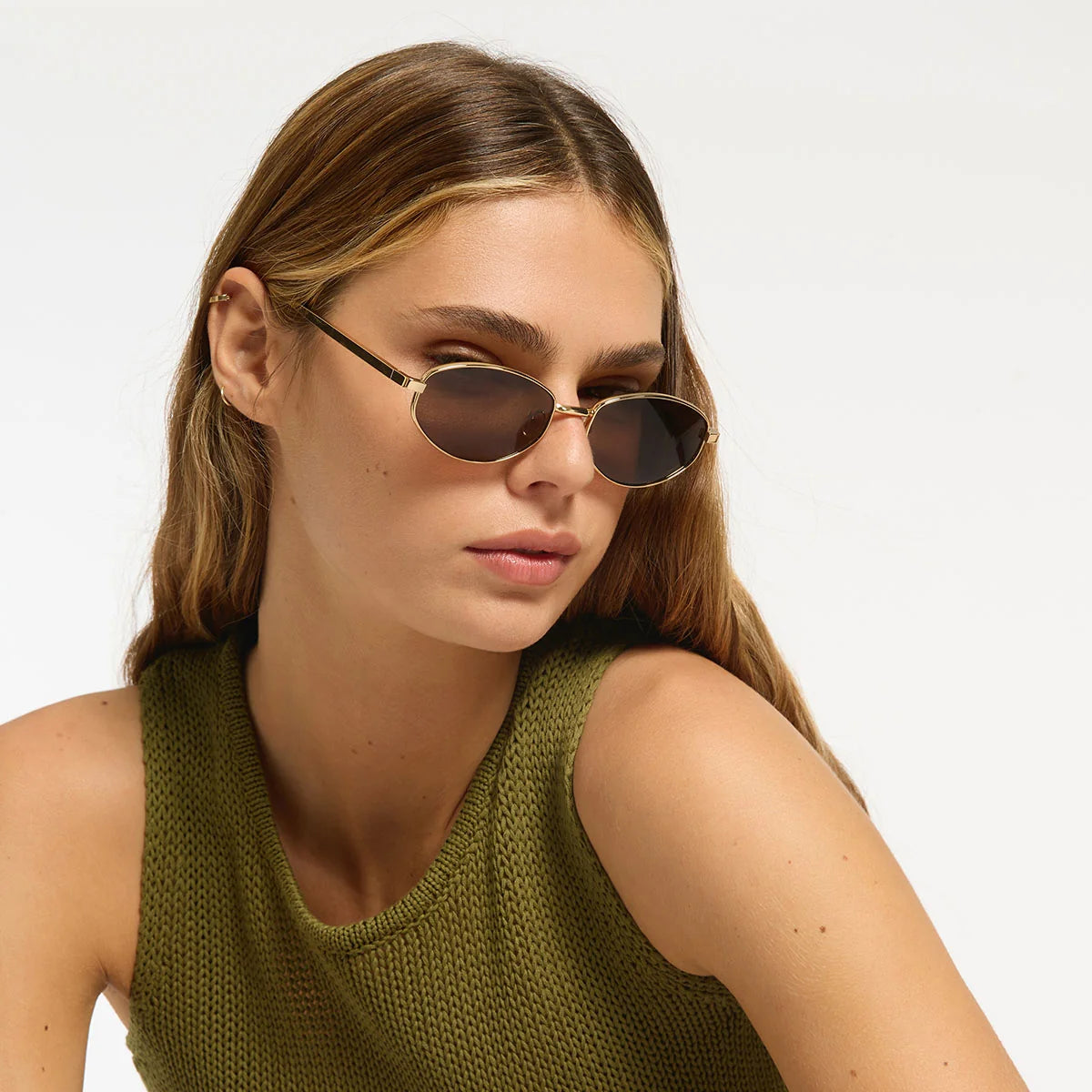 STATUS ANXIETY - Enigma Sunglasses - Gold