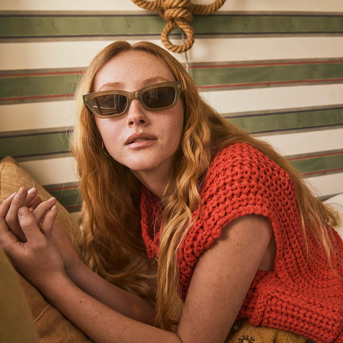 STATUS ANXIETY - Levity Sunglasses - PEAR