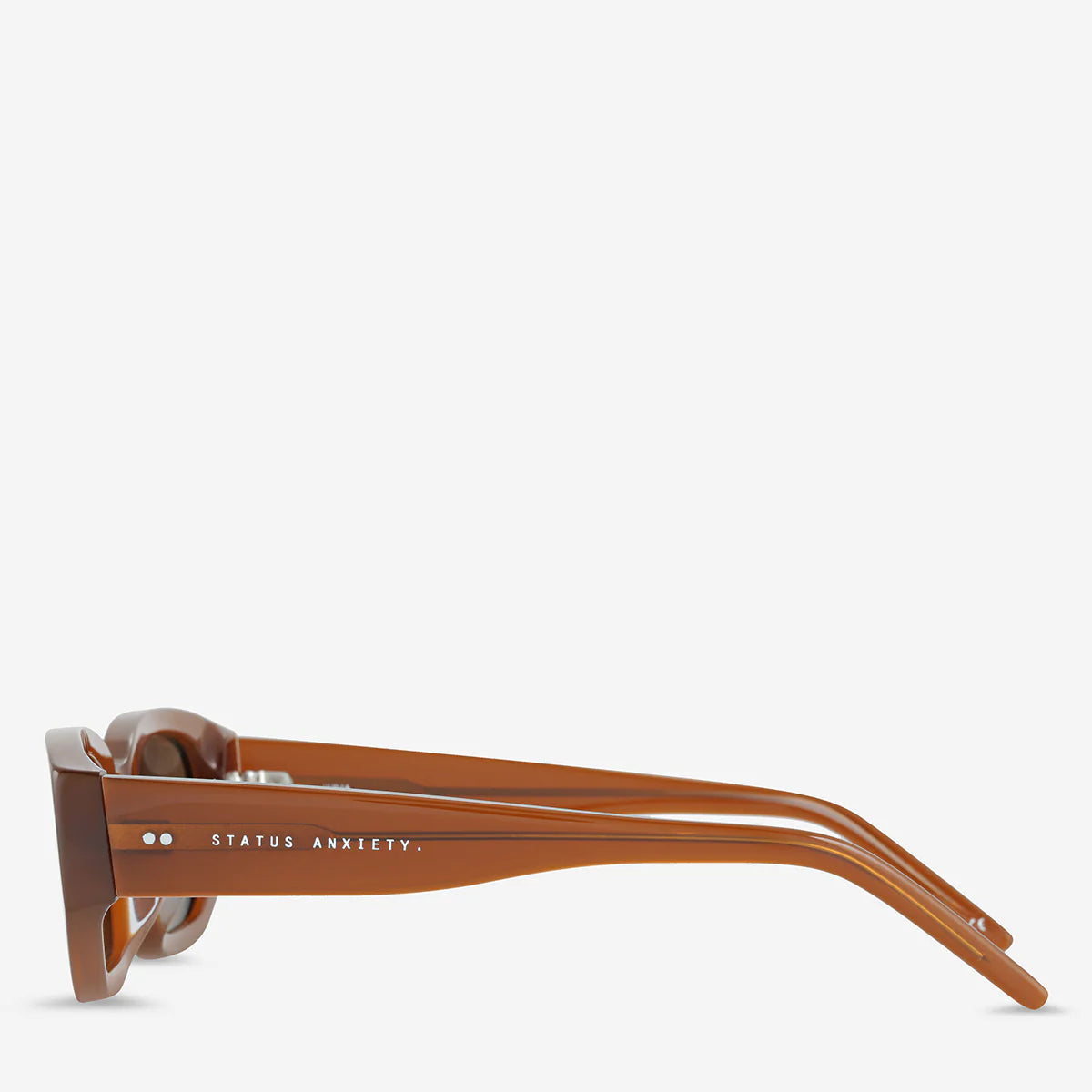 STATUS ANXIETY - Sunglasses Luna - Brown