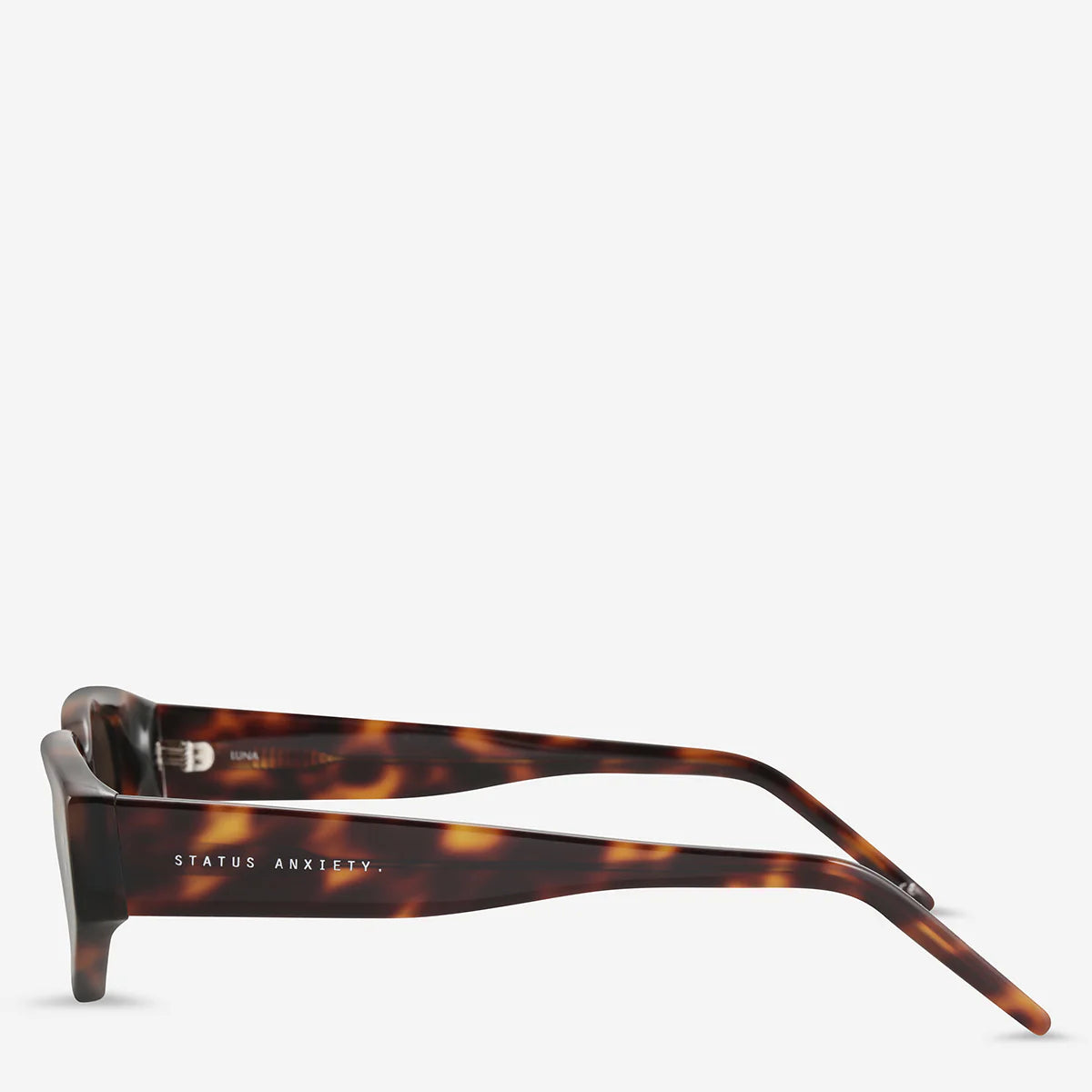 STATUS ANXIETY - Sunglasses Luna - BROWN TORTE