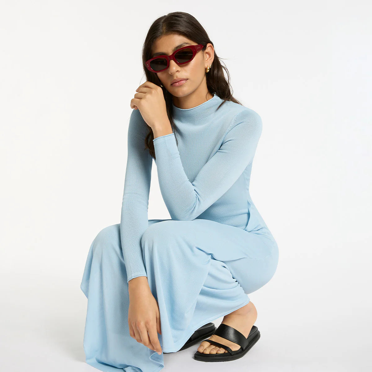 STATUS ANXIETY - Luna Sunglasses - Cherry