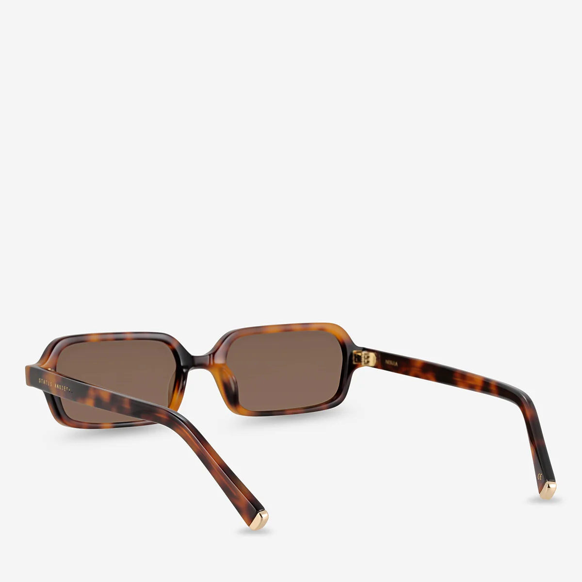 STATUS ANXIETY - Nebula Sunglasses - Brown Tort/Gold