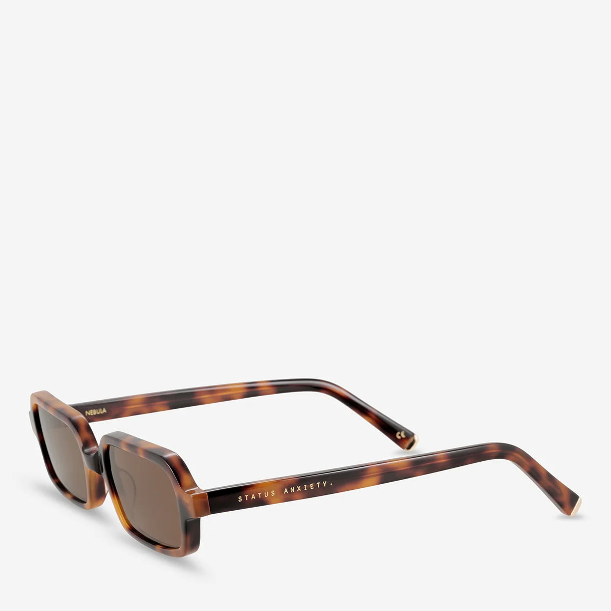 STATUS ANXIETY - Nebula Sunglasses - Brown Tort/Gold