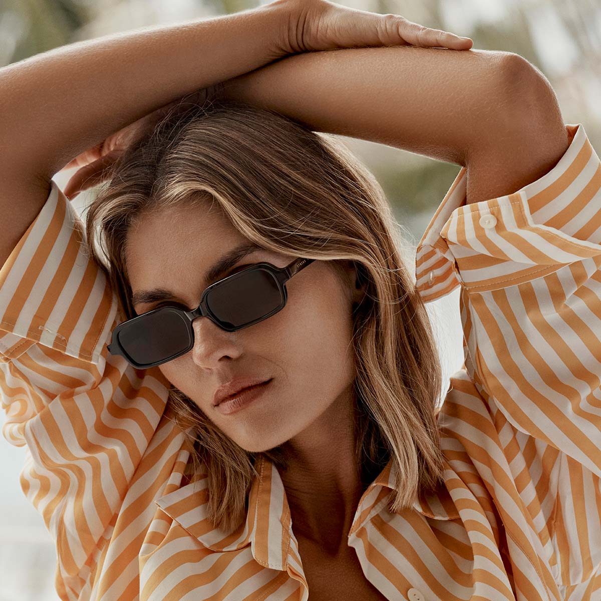 STATUS ANXIETY - Nebula Sunglasses - Espresso/Gold