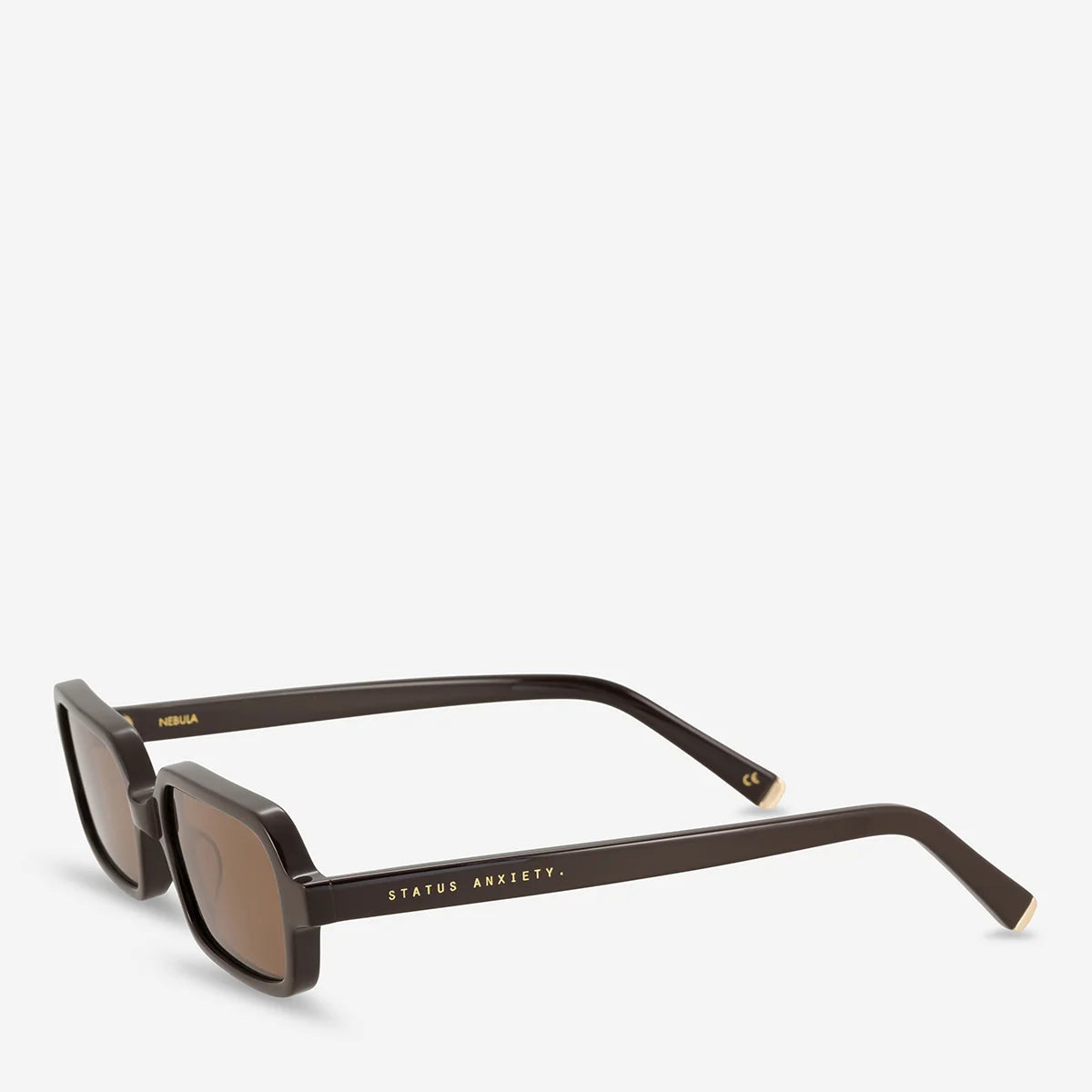 STATUS ANXIETY - Nebula Sunglasses - Espresso/Gold