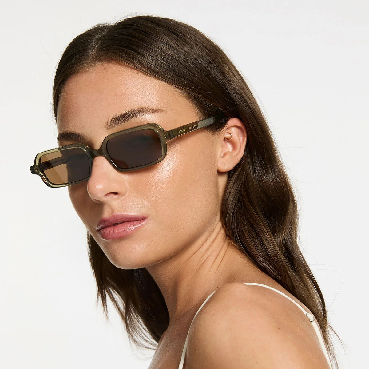 STATUS ANXIETY - Nebula Sunglasses - Moss/Gold