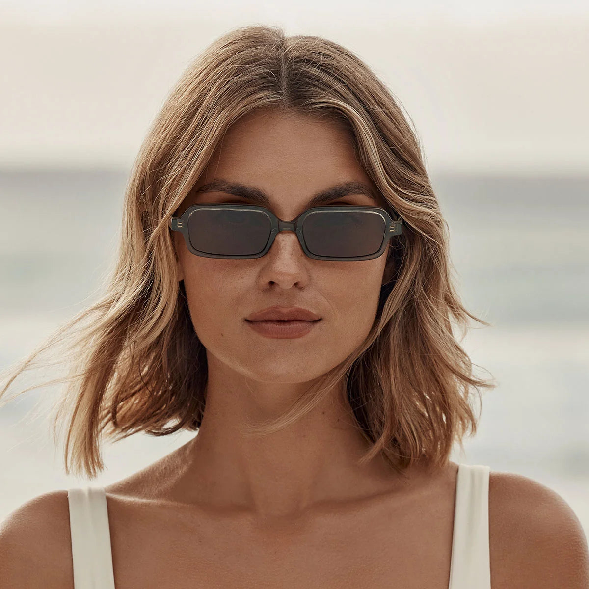 STATUS ANXIETY - Nebula Sunglasses - Moss/Gold