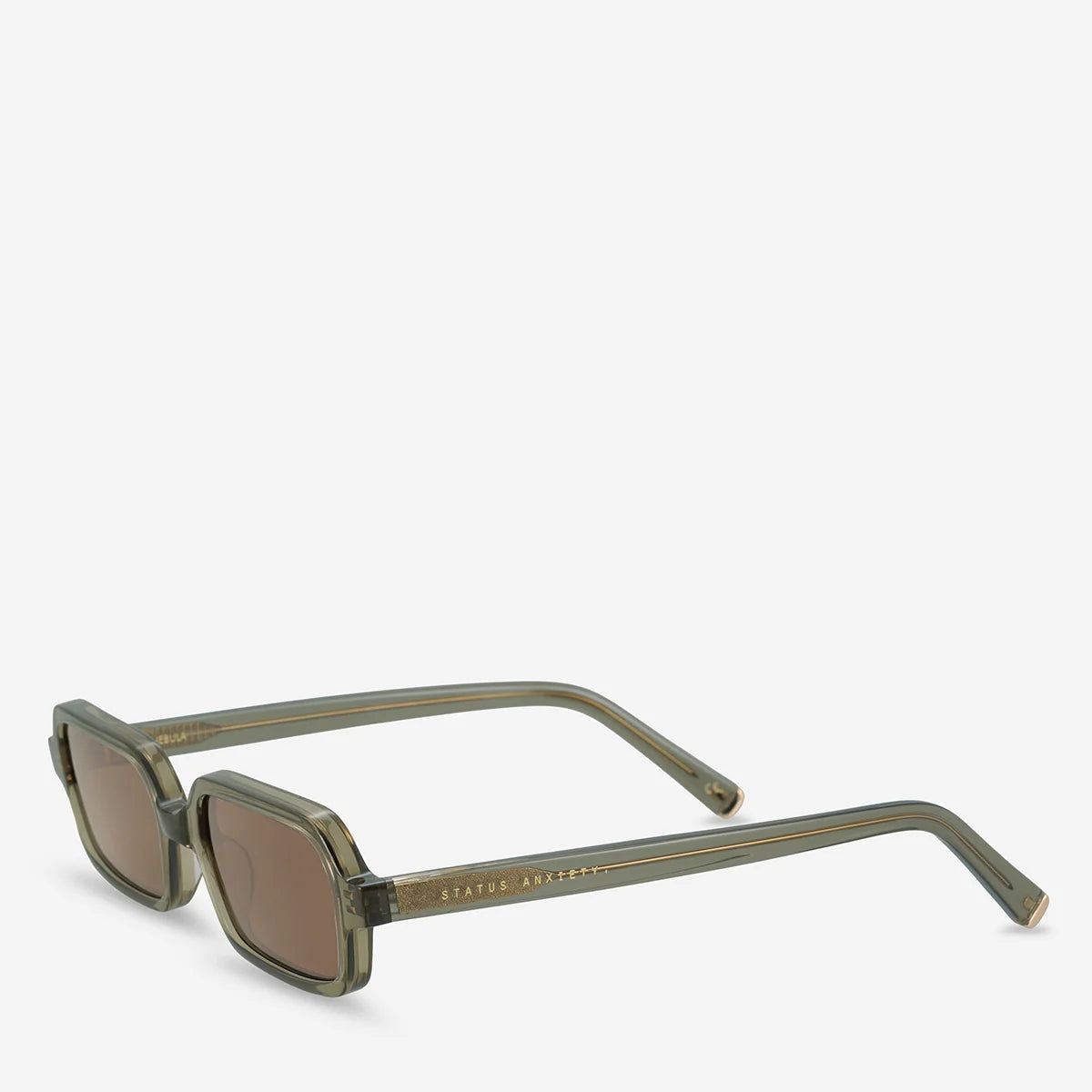 STATUS ANXIETY - Nebula Sunglasses - Moss/Gold