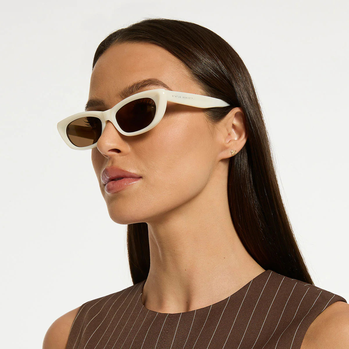 STATUS ANXIETY - Sidelines Sunglasses - Bone