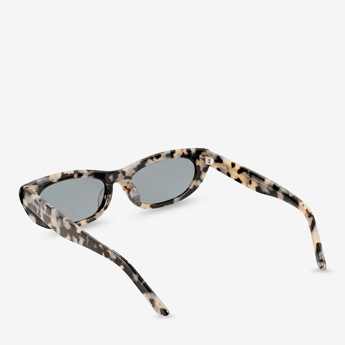 STATUS ANXIETY - Sidelines Sunglasses - White Tort