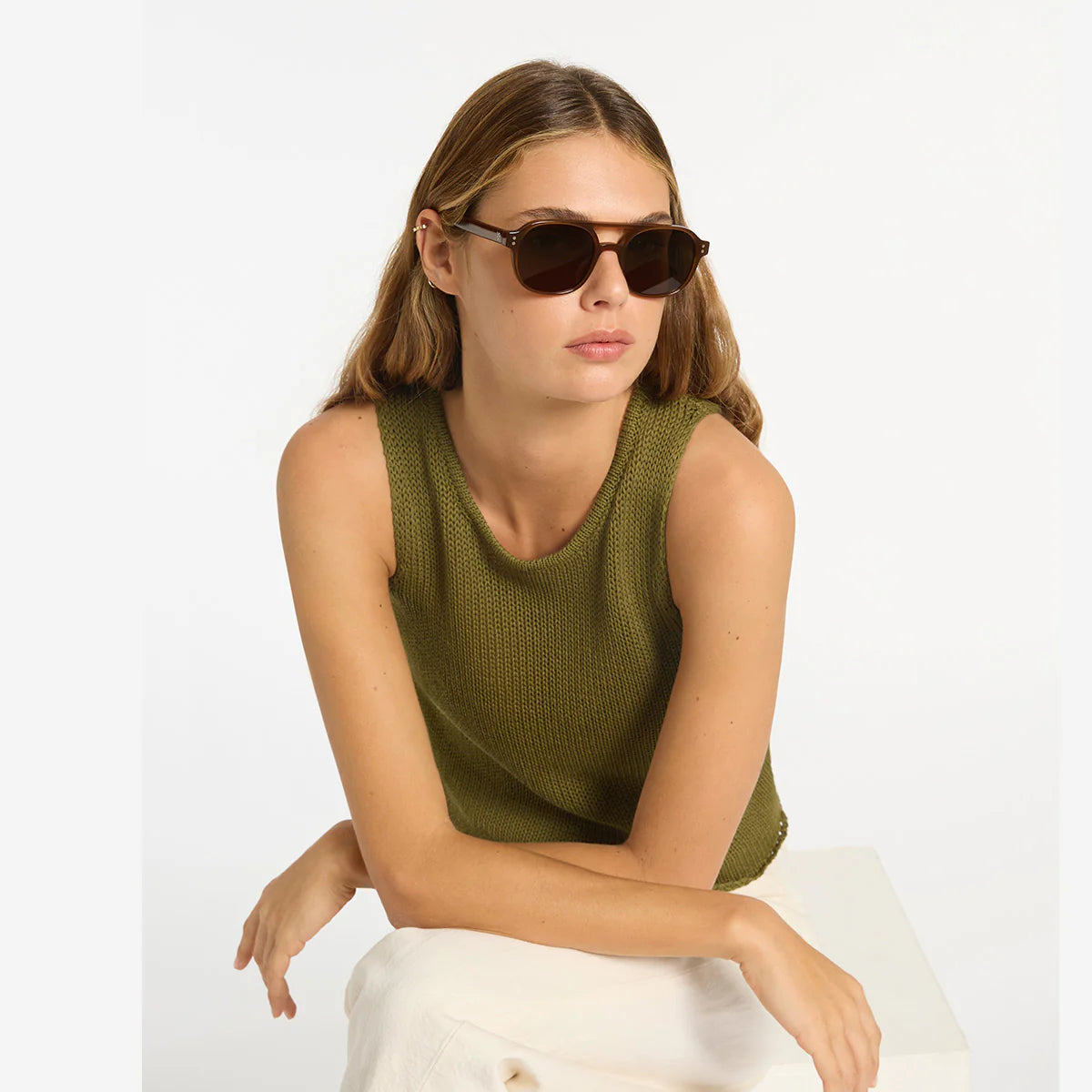 STATUS ANXIETY - Subliminal Sunglasses - Brown