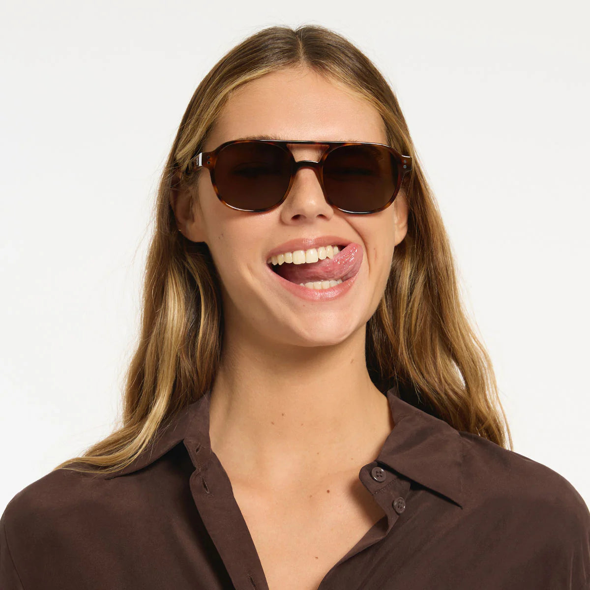 STATUS ANXIETY - Subliminal Sunglasses - Brown Tort