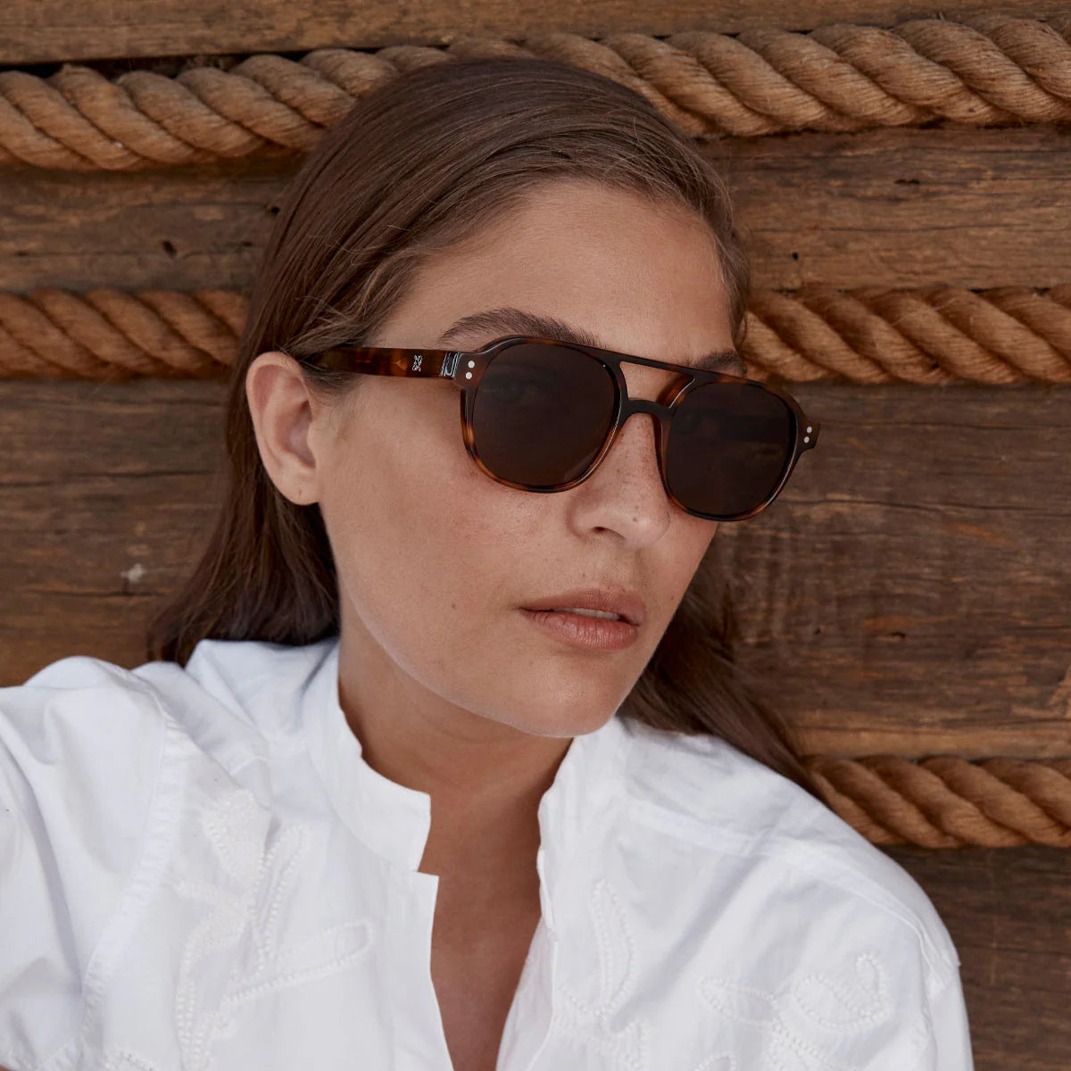 STATUS ANXIETY - Subliminal Sunglasses - Brown Tort