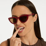 STATUS ANXIETY - Sunglasses Villain - CHERRY