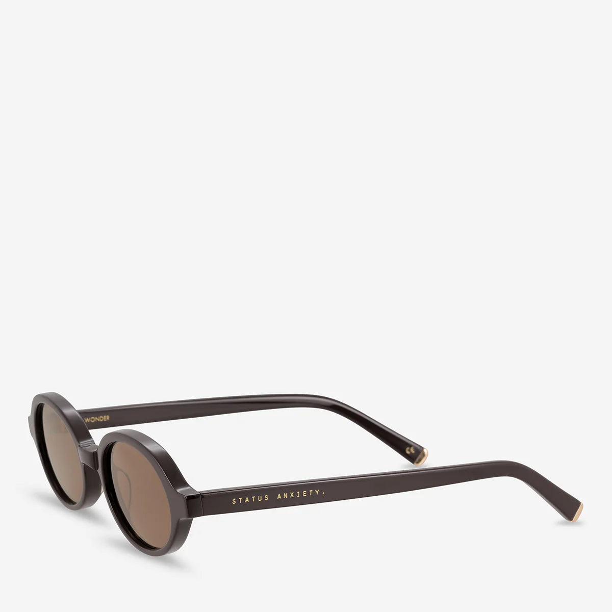 STATUS ANXIETY - Wonder Sunglasses - Espresso/Gold