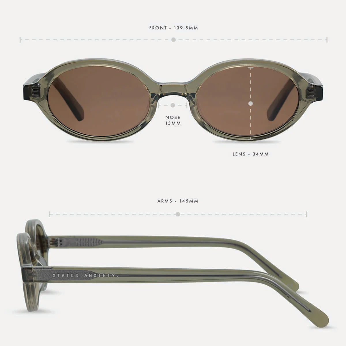 STATUS ANXIETY - Wonder Sunglasses - Moss