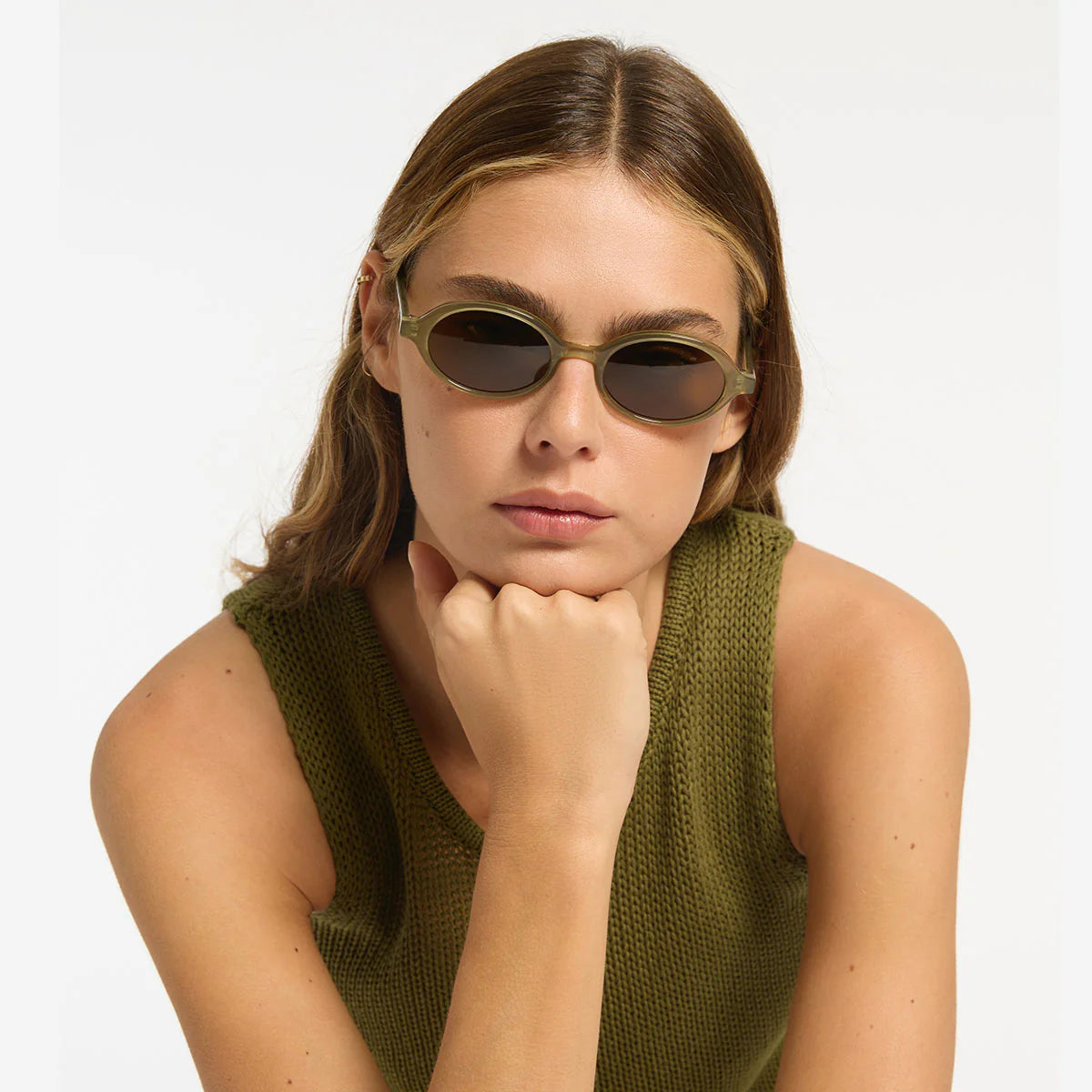 STATUS ANXIETY - Wonder Sunglasses - Pear