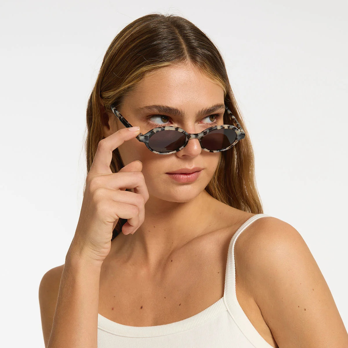 STATUS ANXIETY - Wonder Sunglasses - WHITE TORT