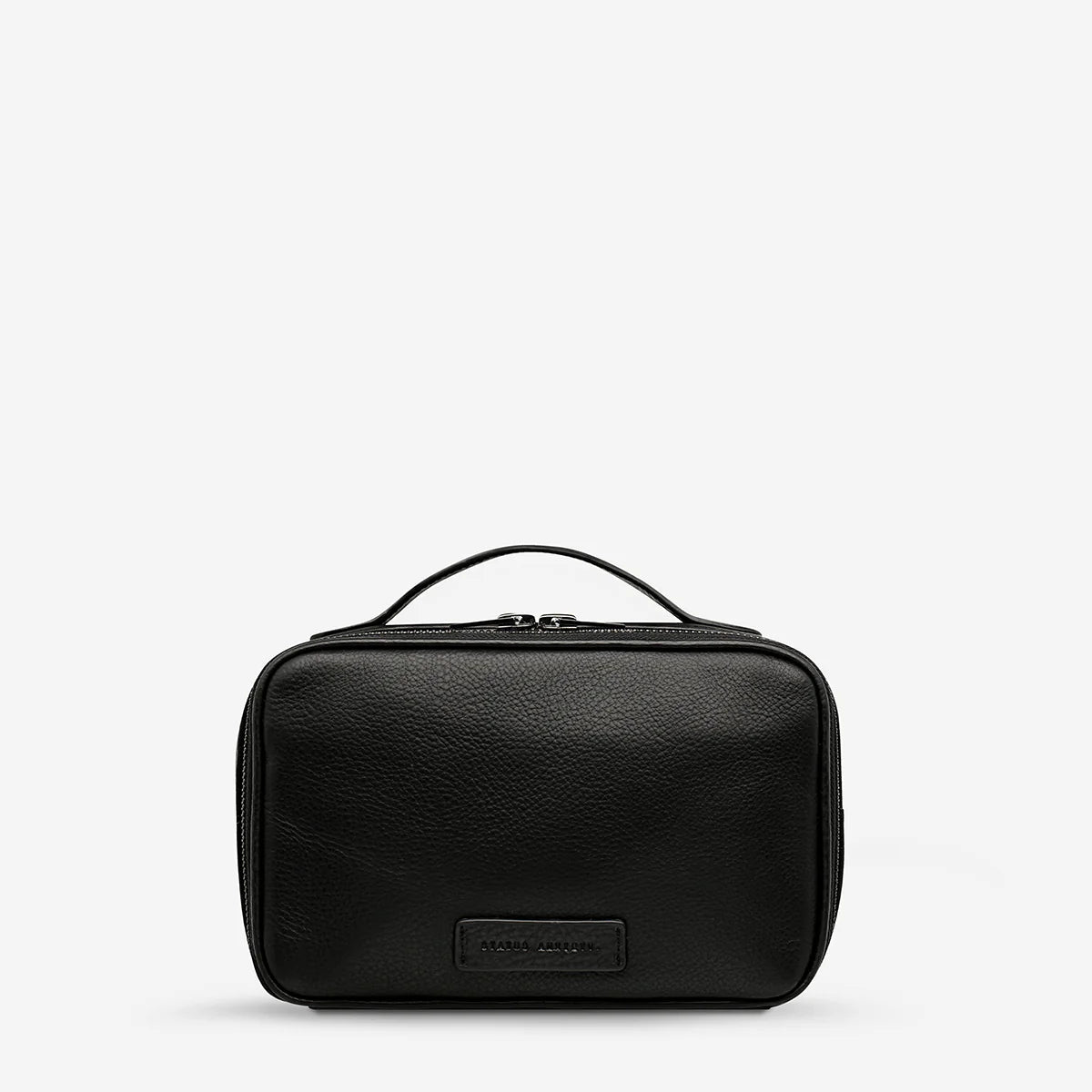 STATUS ANXIETY - Other Side Toiletry Bag - Black