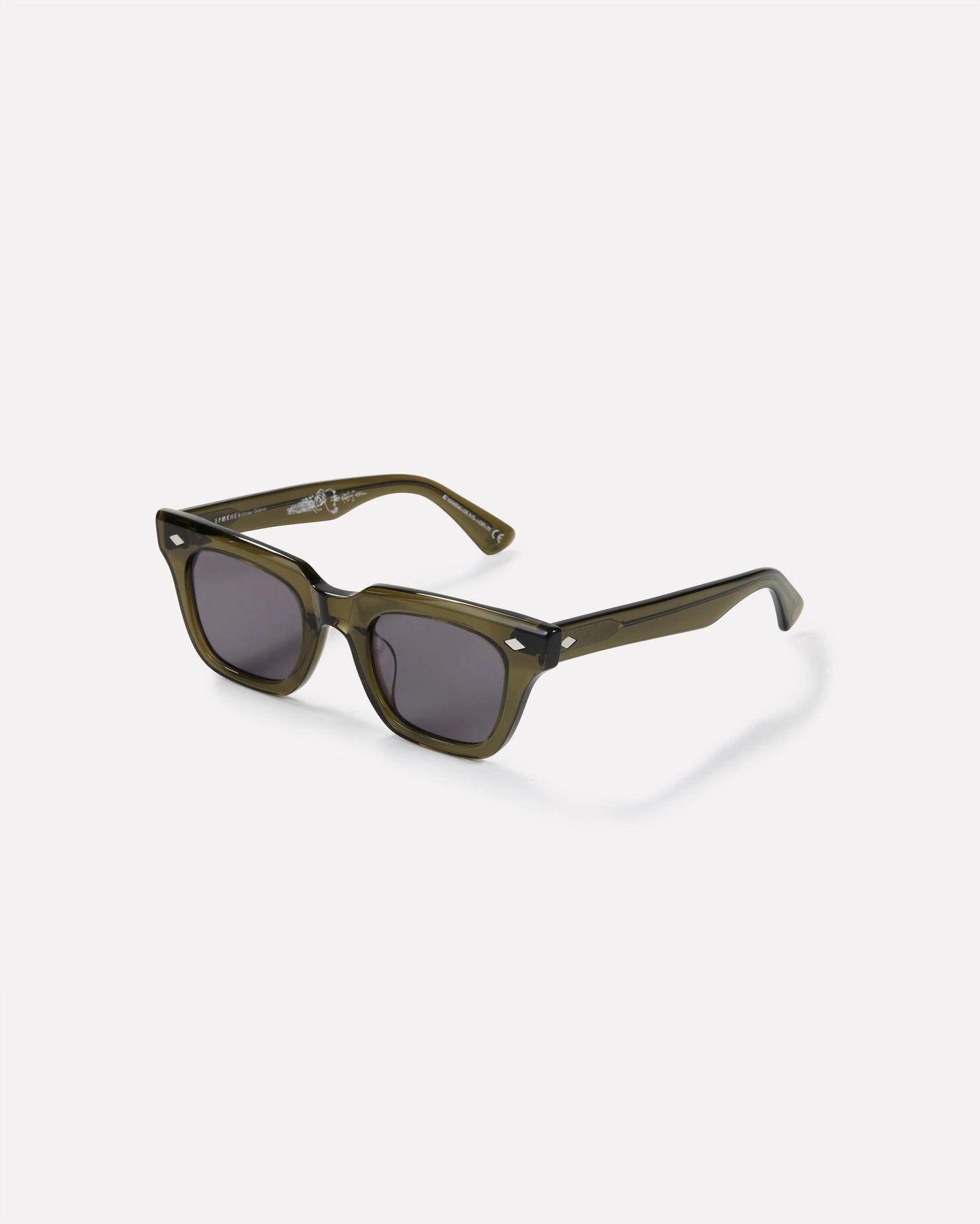 EPOKHE EYEWEAR - Stereo X Eithan Osborne - Army Green/Polished Black