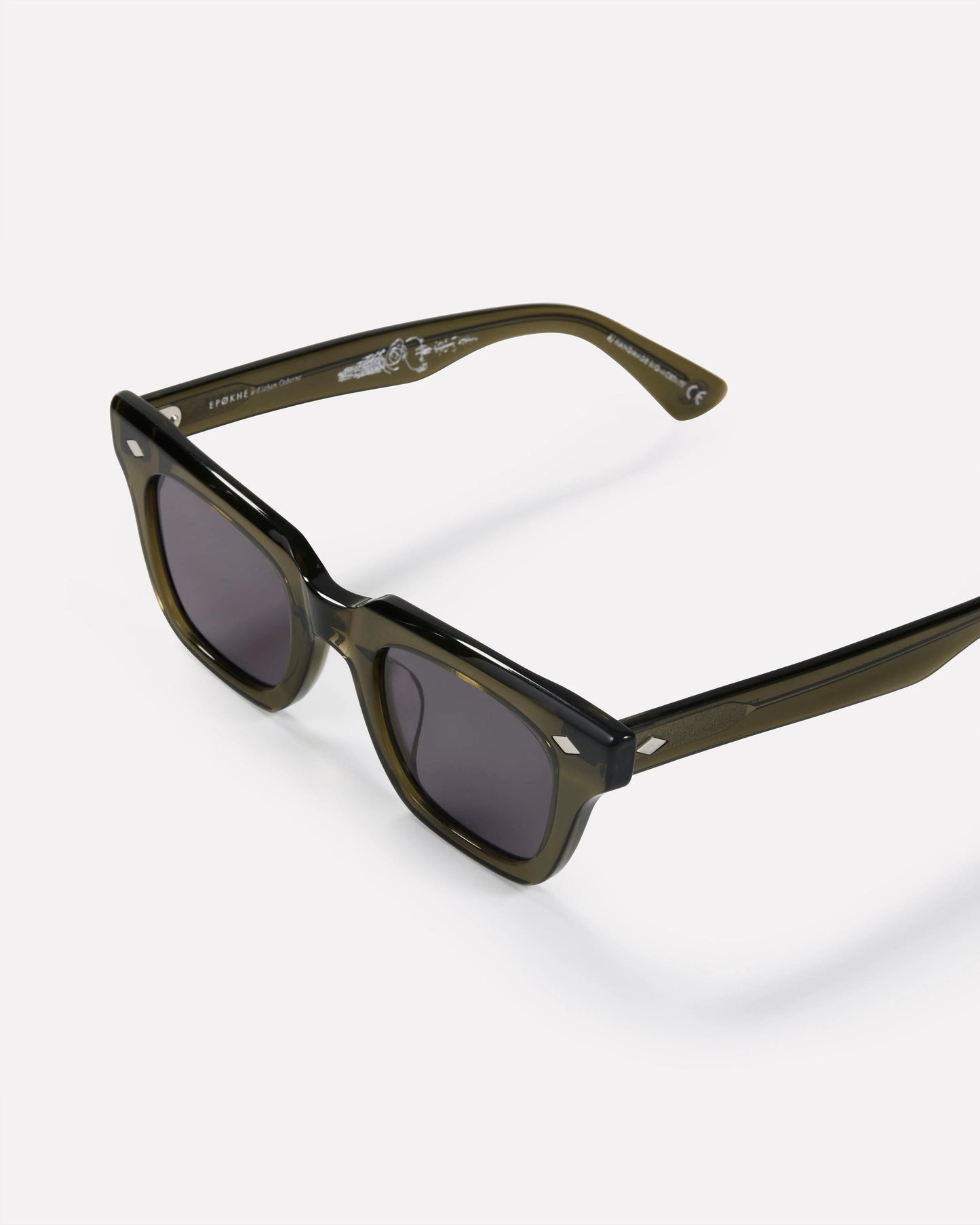 EPOKHE EYEWEAR - Stereo X Eithan Osborne - Army Green/Polished Black