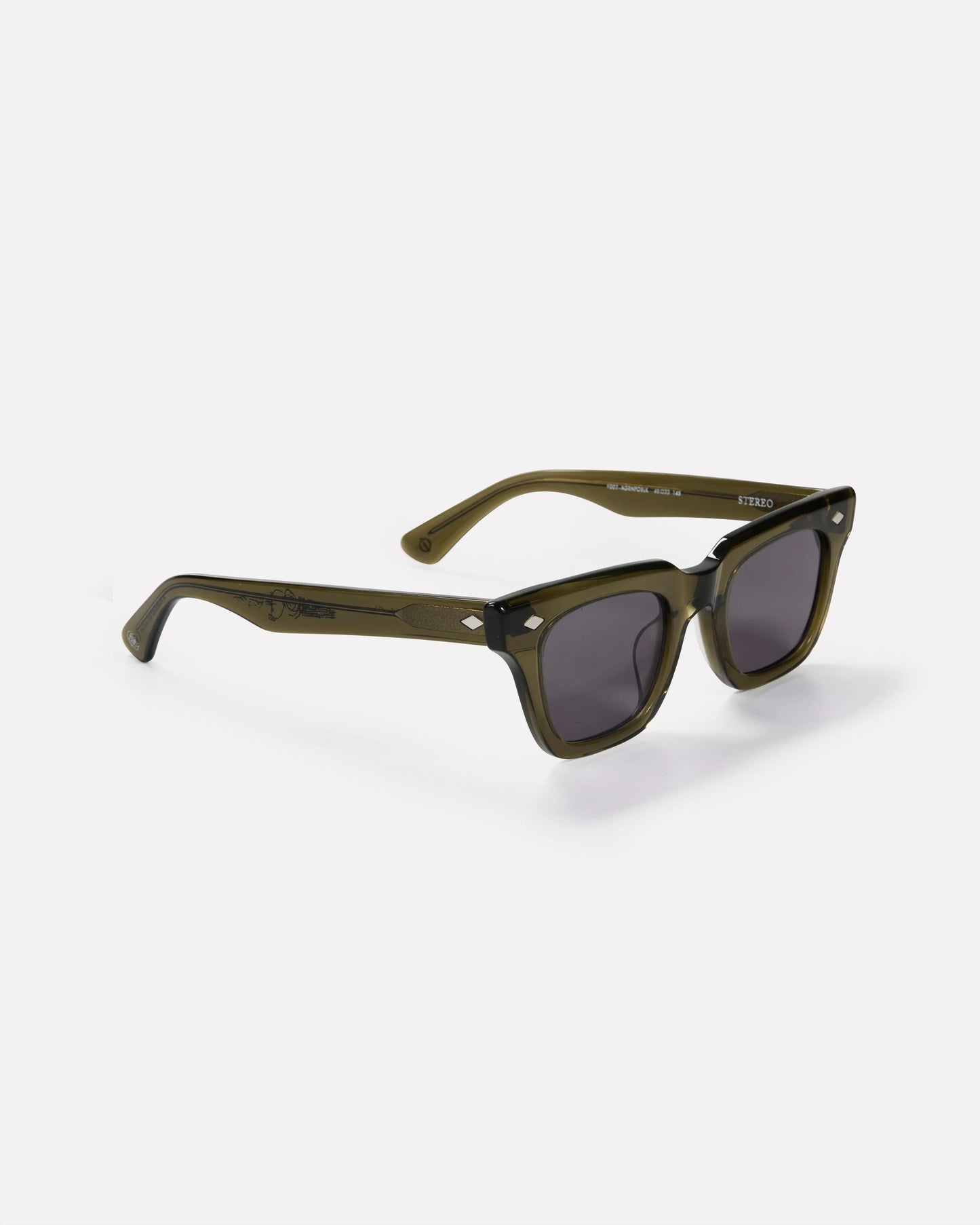 EPOKHE EYEWEAR - Stereo X Eithan Osborne - Army Green/Polished Black
