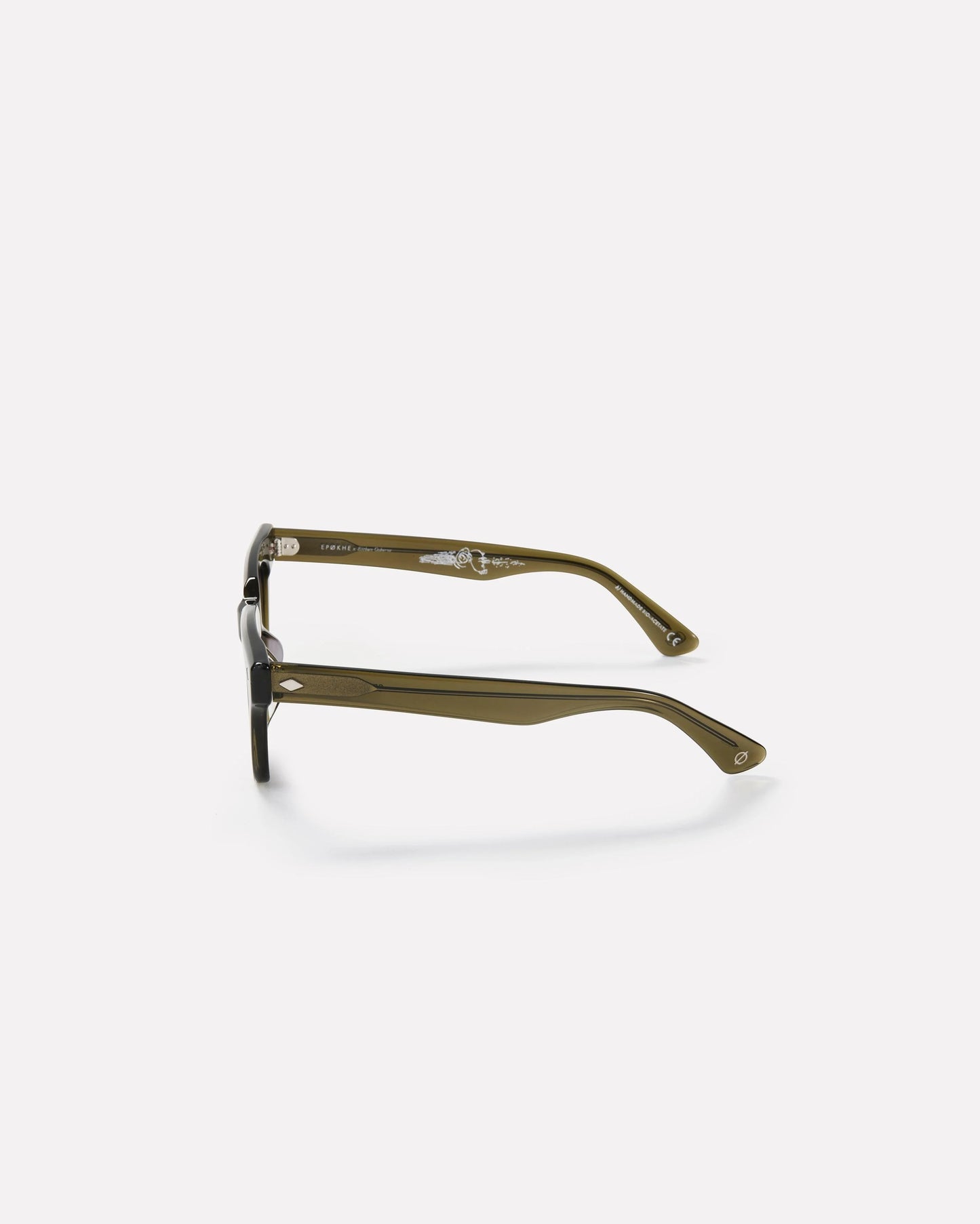 EPOKHE EYEWEAR - Stereo X Eithan Osborne - Army Green/Polished Black