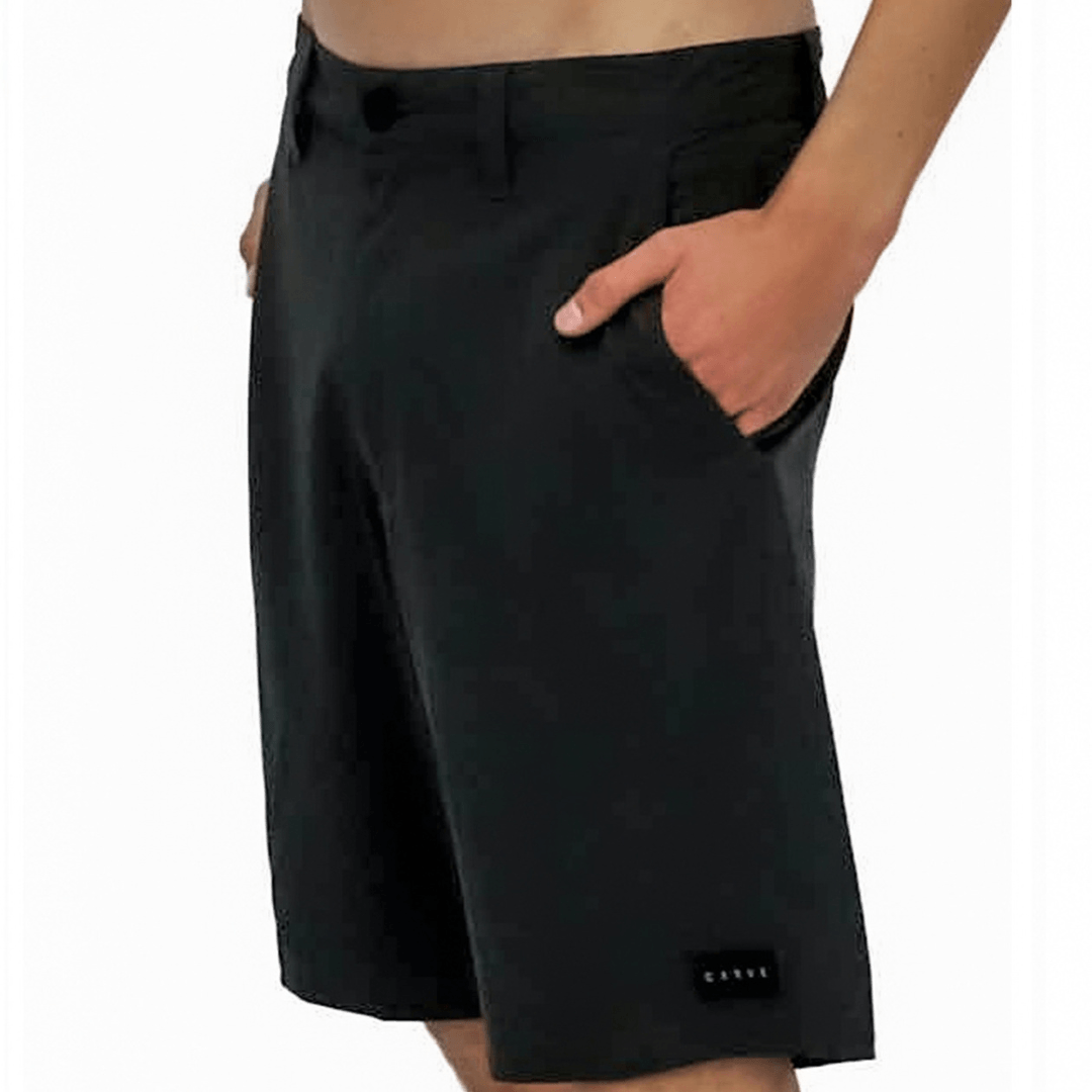 CARVE - Pelagic Men's 20" Walkshorts - BLACK