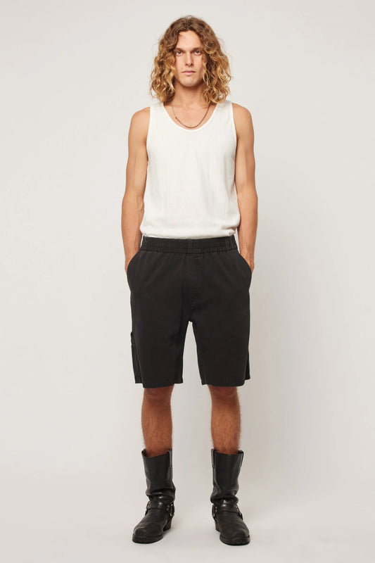 ROLLA'S - Tradie Carpenter Short - Sulphur Black